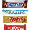 Ultimate Chocolate Multi Box – 24 Bars + 1 Bonus Treat! A delightful mix of Mars, Snickers, Twix, Bounty, and Kitkat, perfect for sharing or gifting!